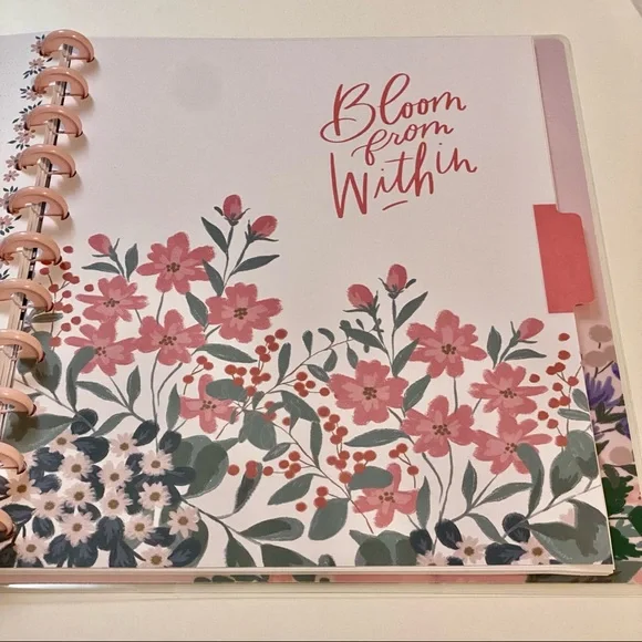 The happy planner Springtime Flora Big Notebook - Picture 10 of 11